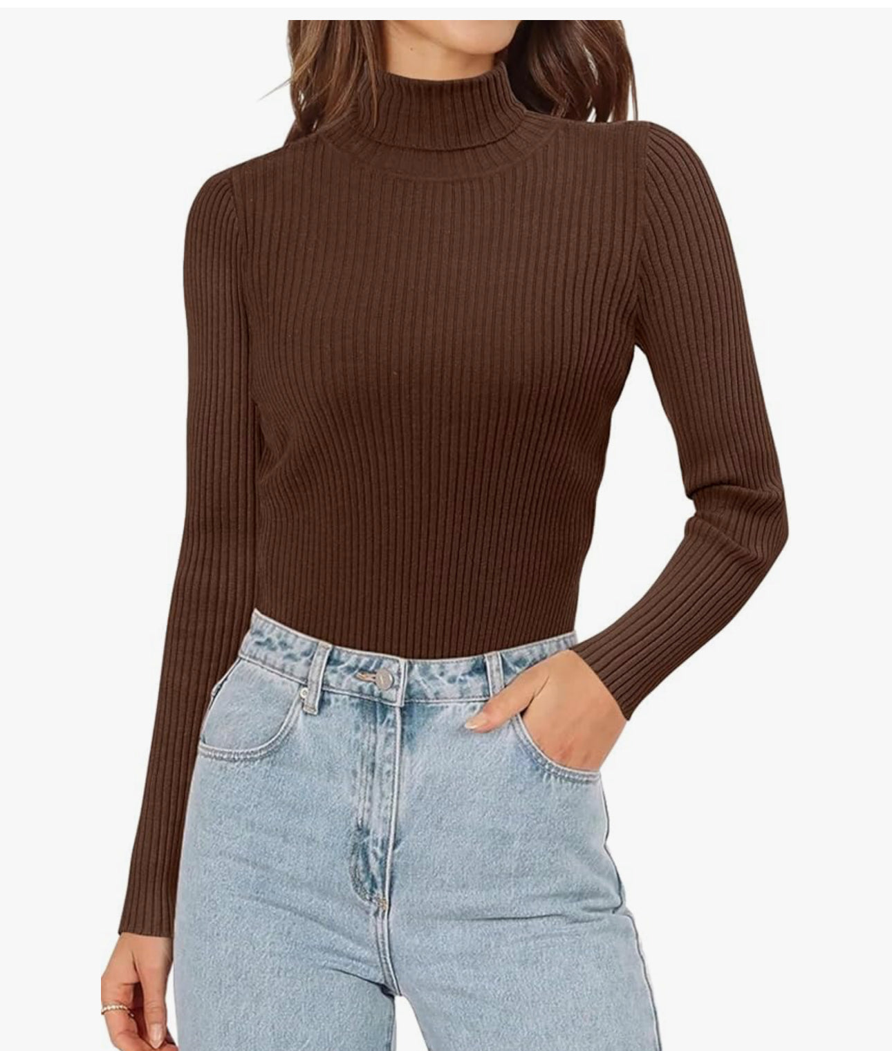 Pull Chic et Structuré à Col Haut