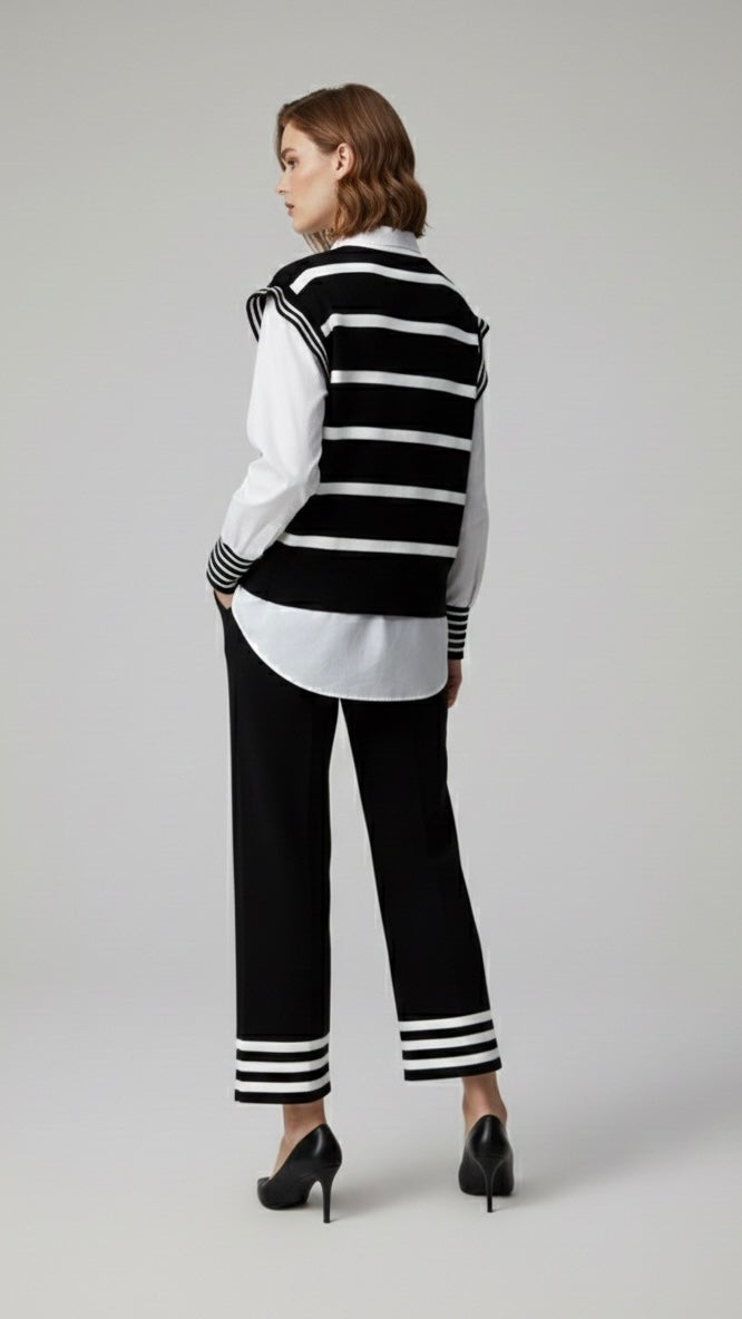 Ensemble (pantalon, chemise ,gilet)