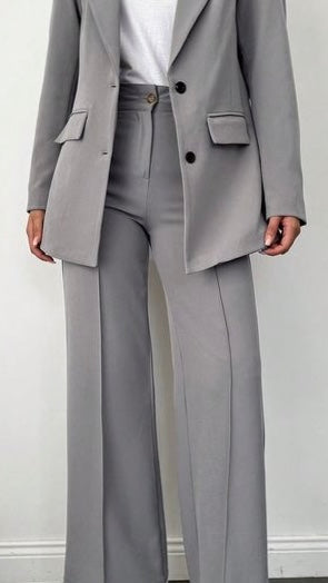 Ensemble Business Chic - Gris Tendance